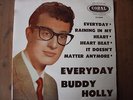 EVERYDAY EP BUDDY HOLLY 1962 OZ CORAL /HEARTBEAT = ROCK&ROLL
