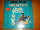 Johnnie Taylor-Wanted One Soul Singer LP-Original Stax 715-DJ Copy Sticker