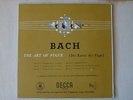 JS BACH the Art of Fugue  Hermann Scherchen - Rare DECCA - LXT 2503-5 3 LP