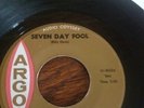 ETTA JAMES/SEVEN DAY FOOL/ARGO 5402 NM