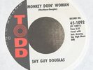 Killer Blues 45-Shy Guy Douglas-Monkey Doin' Woman-Todd-ORIGINAL-NICE