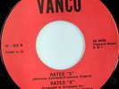 rare Soul Funk 45 RATED X on VANCO Listen