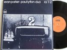 Evan Parker Paul Lytton duo RA 1+2  1976 Ring 01016lp*