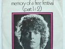 DAVID BOWIE Memory Of A Free Festival (Part 1 & 2) DUTCH 7