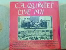 C.A. Quintet LIVE 1971 NEW signed & 2 Original TEST pressings for record NEW