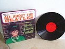 All About The Beatles Promo Louise Harrison (Sister)  Re-Car Label  VG+ VG++ '64