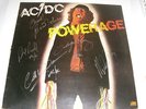 AC/DC - POWERAGE (LP SLEEVE SIGNED)