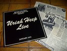 URIAH HEEP - LIVE JANUARY 1973 - 2 LP in EX