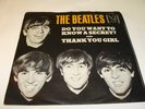 The Beatles Do You Want To Know A Secret? & Thank You Girl 45 on Vee Jay VJ-587