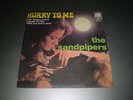 THE SANDPIPERS-HURRY TO ME(METTI UNA SERA A CENA)-45 rpm OST BOSSA