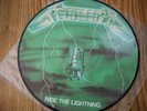 metallica ride the lightning  green promo pic picture disc disk