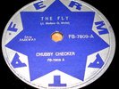 CHUBBY CHECKER the fly / dance the mess around ORIG 78 RPM BRAZIL EDIT 