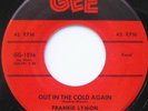 FRANKIE LYMON & TEENAGERS Out in the cold NM- DOO WOP ORIG 1957 USA GEE 45 Vinyl
