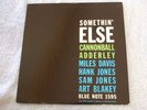 CANNONBALL ADDERLEY SOMETHIN ELSE BLUE NOTE MILES EAR DEEP GROOVE NO R MONO +