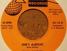 Ervin Rucker 60s R&B/Mod 45 on Musette   She's Alright   Listen