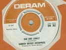 GARDEN ODYSSY ENTERPRISE Sad And Lonely/Sky Pilot 1969 Deram psych