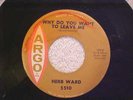HERB WARD (VERY RARE N. SOUL)   STRANGE CHANGE   ARGO 5510