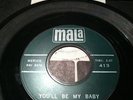 David Gates You'll Be My Baby ROCKABILLY 45 Rare Mala