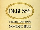 ERATO- DEBUSSY: PIANO WORKS -MONIQUE HAAS -6 LPS -MINT
