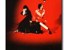 WHITE STRIPES ELEPHANT RED+WHITE COLORED VINYL 2 LP SET FROM 2003 VERY RARE
