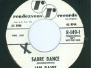 Surf Guitar 45 -  JAN DAVIS - Sabre Dance / Hop Skip & Jump : 1961  HEAR