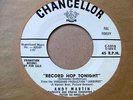 ANDY MARTIN 45 Record Hop Tonight TOP Rare OST JAMBOREE Rock 'N' Roll 1957
