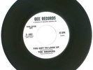 RARE 45 RPM, The Drapers, Gee Records 1081 Promo,You Got To Look Up/Your Love