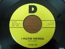 FOUR B's:  I PLAYED THE FOOL & LOVE ETERNAL 1958 Original VG++