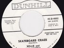 Surf Car Drag Garage Rocker 45 - WILLIE And The WHEELS - Skateboard Craze
