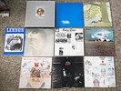 VERY SCARCE JOHN LENNON 9 LP BOX SET UK APPLE RECORDS w INSERTS - FREE SHIP USA