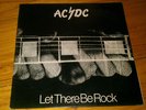 Rare AC/DC LET THERE BE ROCK vinyl record APLP 022