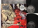 NAPALM DEATH -Harmony Corruption ltd. 2-LP 1990 MOSH 19 Earache UK repulsion