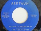 Surf 45 THE TORNADOES Bustin' Surfboards AERTAUN HEAR