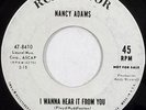 NANCY ADAMS mod popcorn northern soul 45 * HEAR * RCA I Wanna Hear It From You
