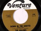 MAJORS: Down In The Ghetto / Sugar Pie (rare soul vinyl 45)