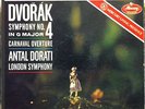 Mercury Living Stereo TAS ANTAL DORATI dvorak symphony no 4 LP VG SR 90236