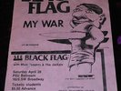 RARE 1984 BLACK FLAG FLYER MEAT PUPPETS JACKALS @ PSU PORTLAND PUNK HARDCORE KBD