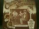 1974 SIGNED AUTOGRAPHED R. CRUMB CHEAP SUIT SERENADERS RECORD LP COMICS BLUES