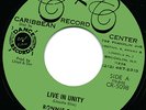 RONNIE DAVIS - LIVE IN UNITY - VOCAL TO PRINCE FAR I DJ LISTEN