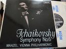 SXL 6164. Tchaikovsky symphony no 6. Maazel. 1ST PRESSING GROOVED WIDE BAND.