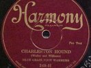 The Blue Grass Foot Warmers 78 rpm Jazz Record Harmony 248-H Grades V V+