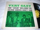 EDDIE LOCKJAW DAVIS Very Saxy COLEMAN HAWKINS PRESTIGE JAZZ Lp VG++
