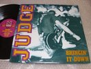 JUDGE / Bringin' It Down LP PURPLE LABEL POSTER CRO-MAGS NYHC MADBALL MA F/S