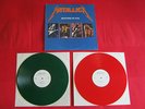 Metallica Masters Of Evil Green / Red Vinyl  2LP Hamburg 1987 Mint- no Frankfurt