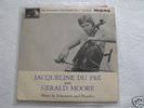 JACQUELINE DU PRE/GERALD MOORE-SOLO INSTRUMENTS-HMV EP 7EP 7180