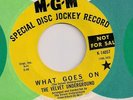 THE VELVET UNDERGROUND : What Goes On / Jesus (MGM) PROMO Psych Lou Reed 45 HEAR