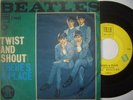 BEATLES 7 PS Twist And Shout Italy TOLLIE T 9901 EXPORT COVER USA super rare 45