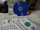 VINTAGE COLUMBIA BLUE ALBANIAN INSTRUMENTAL 78 SPEED RECORDS. CLOSE TO MINT?