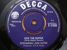 SCREAMING LORD SUTCH Jack The Ripper 1963 DECCA Rare UK 7