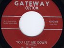 HEAR Oncomers-You Let Me Down VG++ Desperate 67 Pittsburg moody minor-key garage